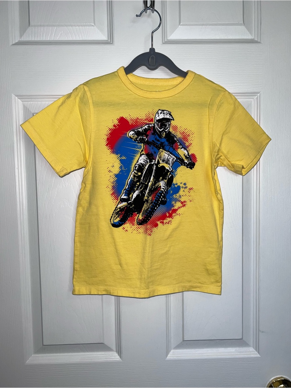 Boys 5/6 Motocross Graphic T-Shirt